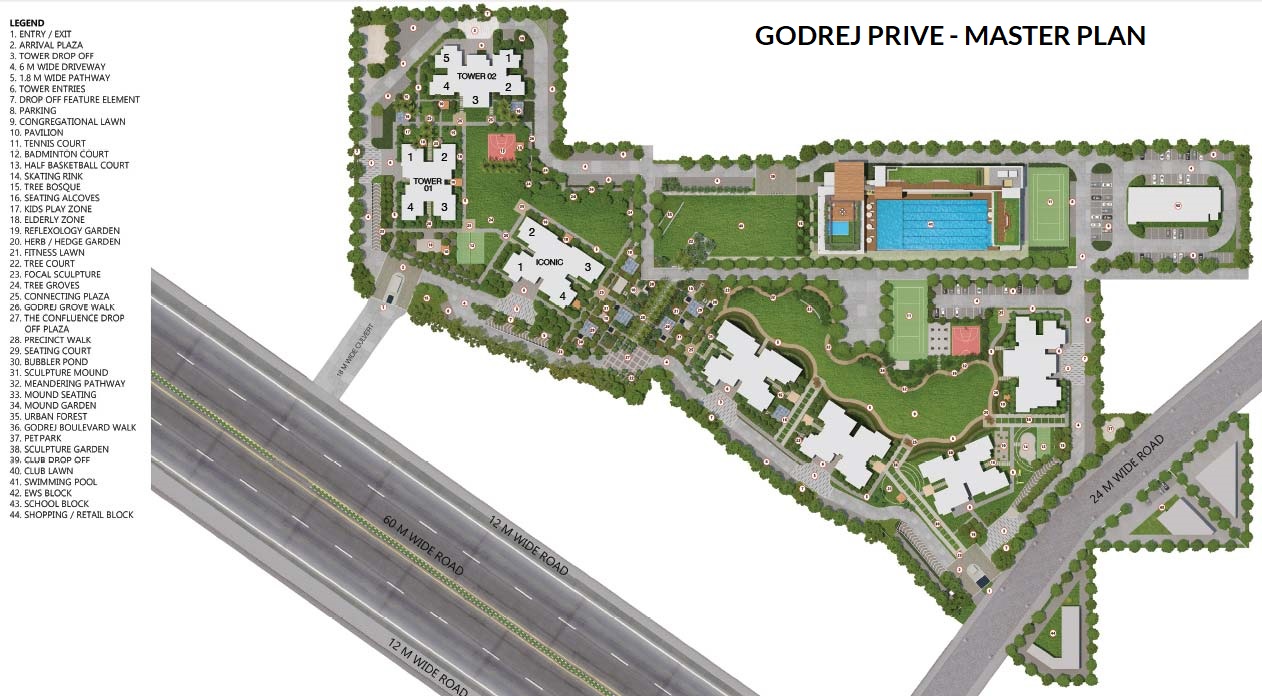 Master Plan - Birla Sector 71 Southern Peripheral Road Gurgaon